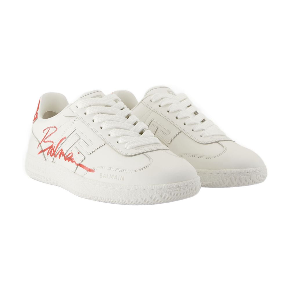 BALMAIN Swan Mini Sneakers for Women
