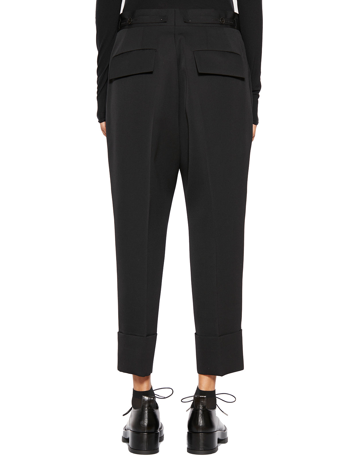 SAPIO Sophisticated Wool Pants - Size 38