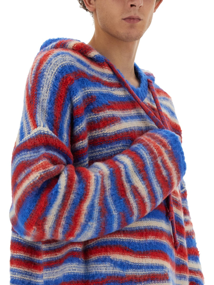 ERL Men's Hooded Shirt - Size L