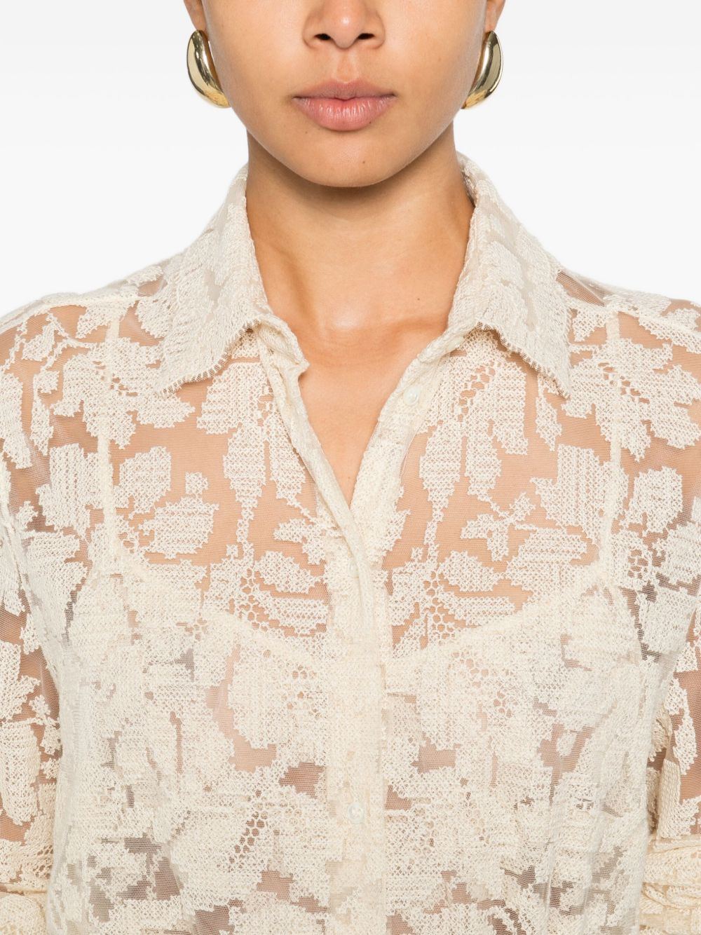 ERMANNO SCERVINO Elegant Lightweight Shirt for Women - Perfect for Fall/Winter Season