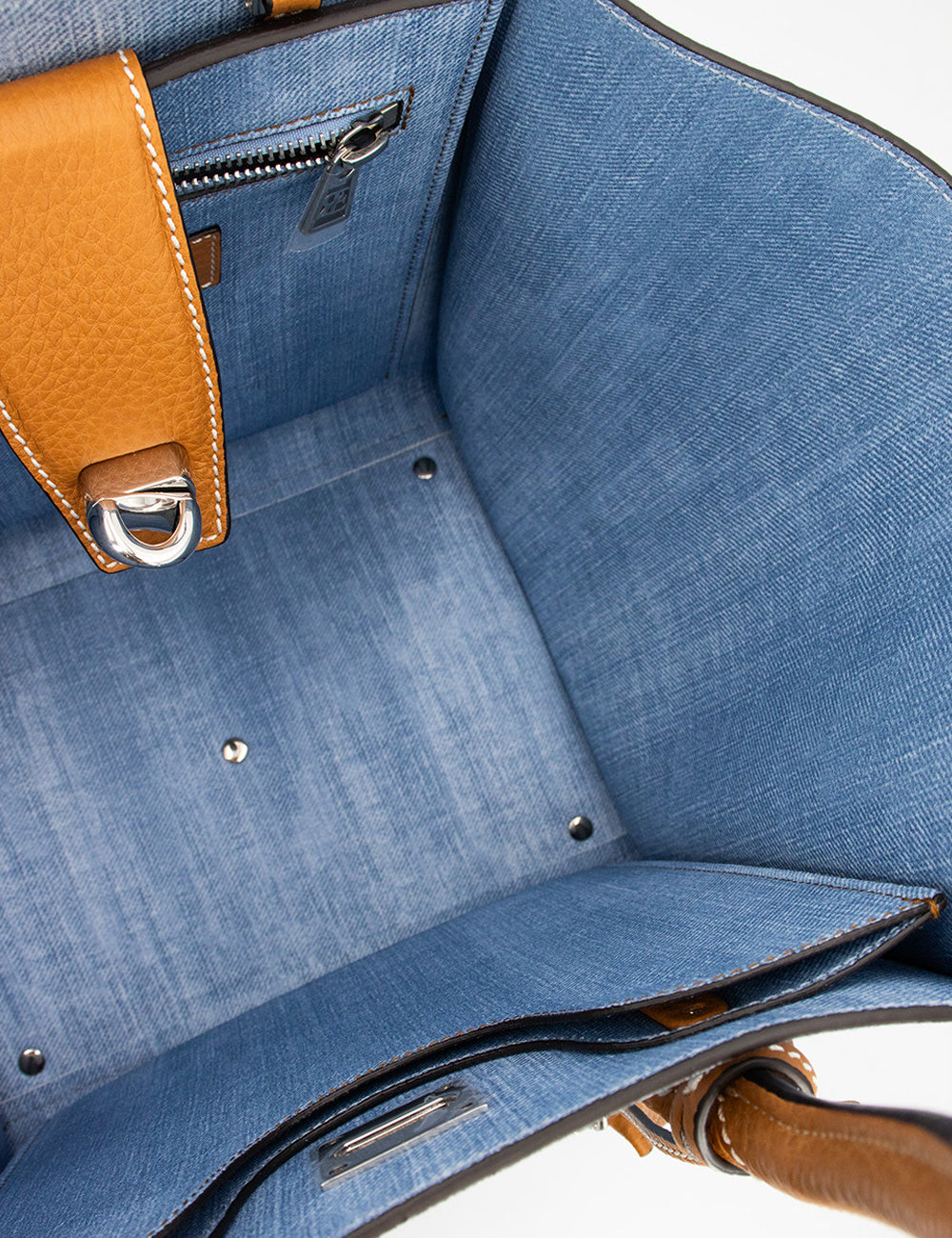 ERMANNO SCERVINO Mini Leather Handbag 25x25x18 cm