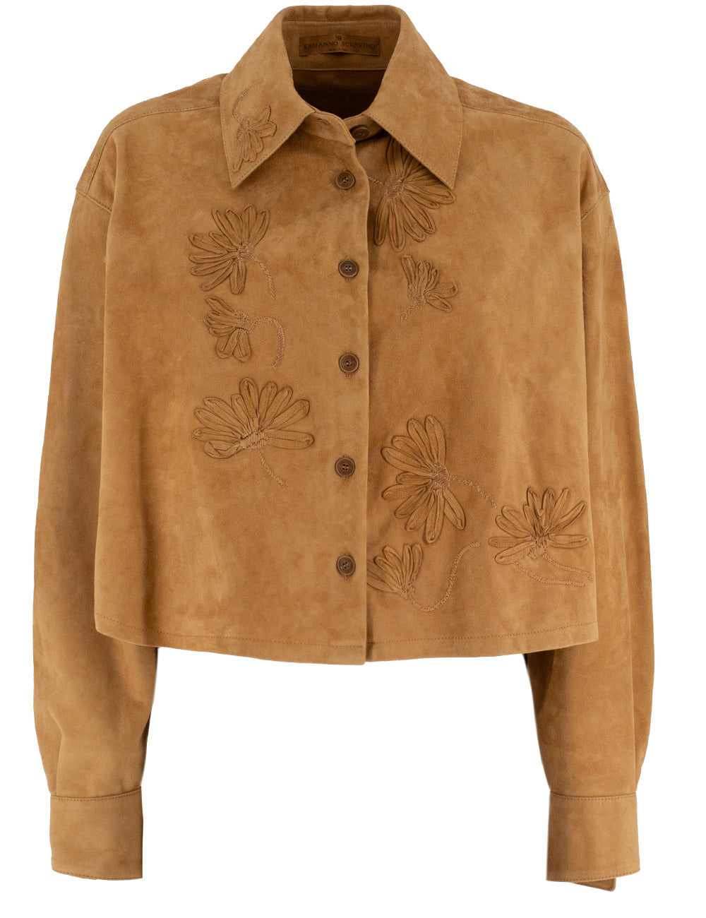 ERMANNO SCERVINO Embroidered Long-Sleeved Shirt for Women