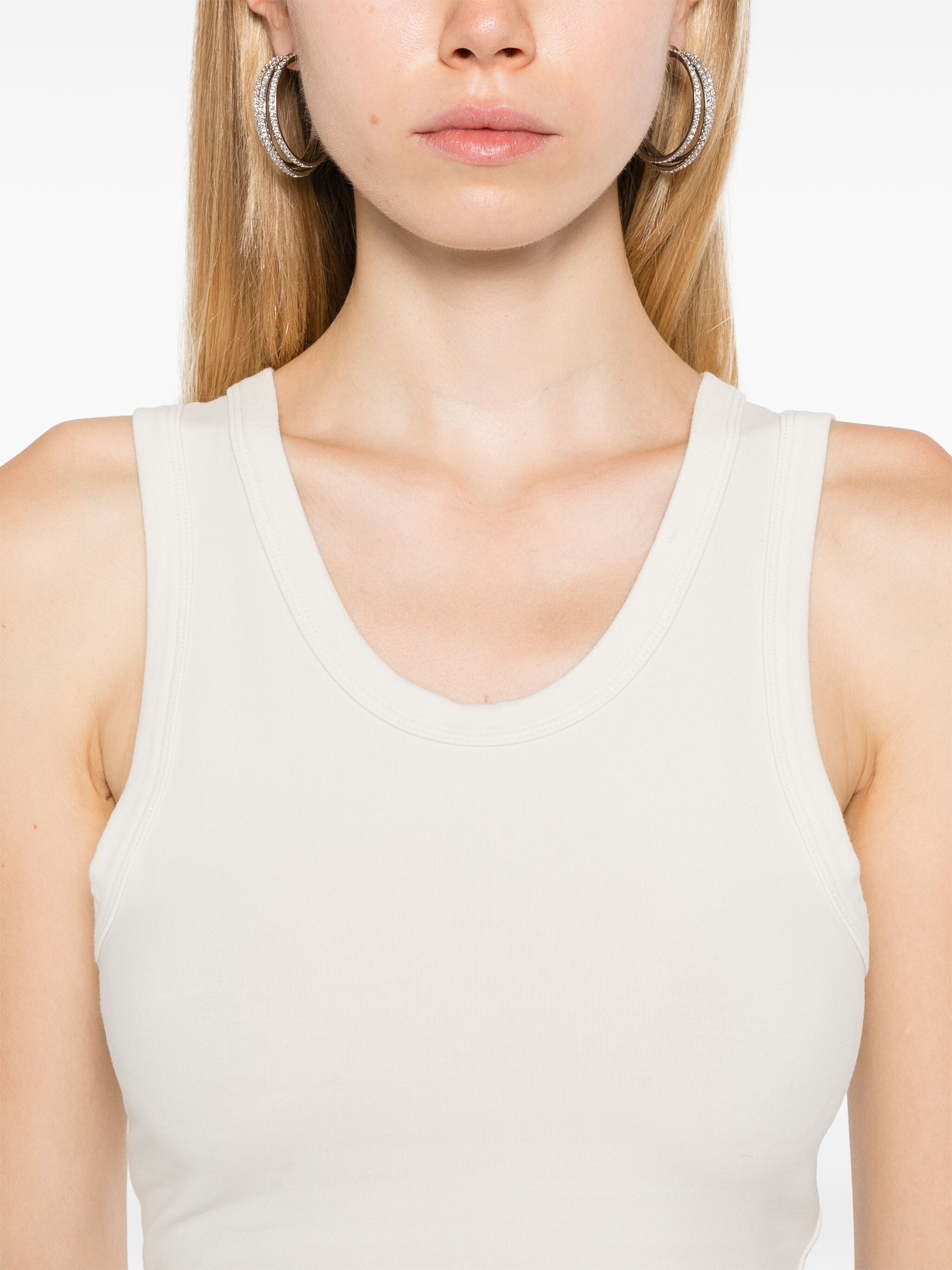 ENTIRE STUDIOS Women's Cropped Flex Tank Top