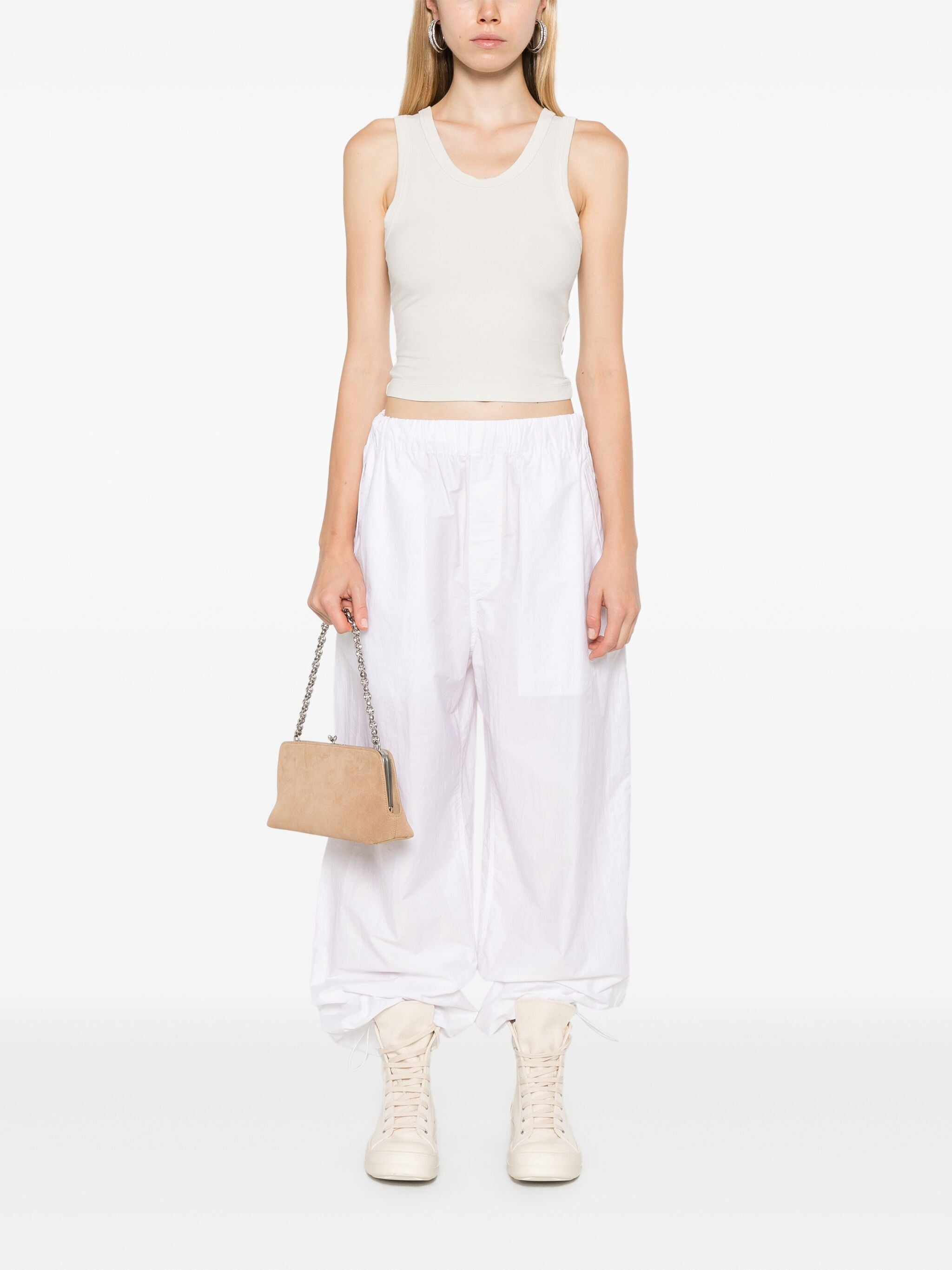 ENTIRE STUDIOS Women's Cropped Flex Tank Top