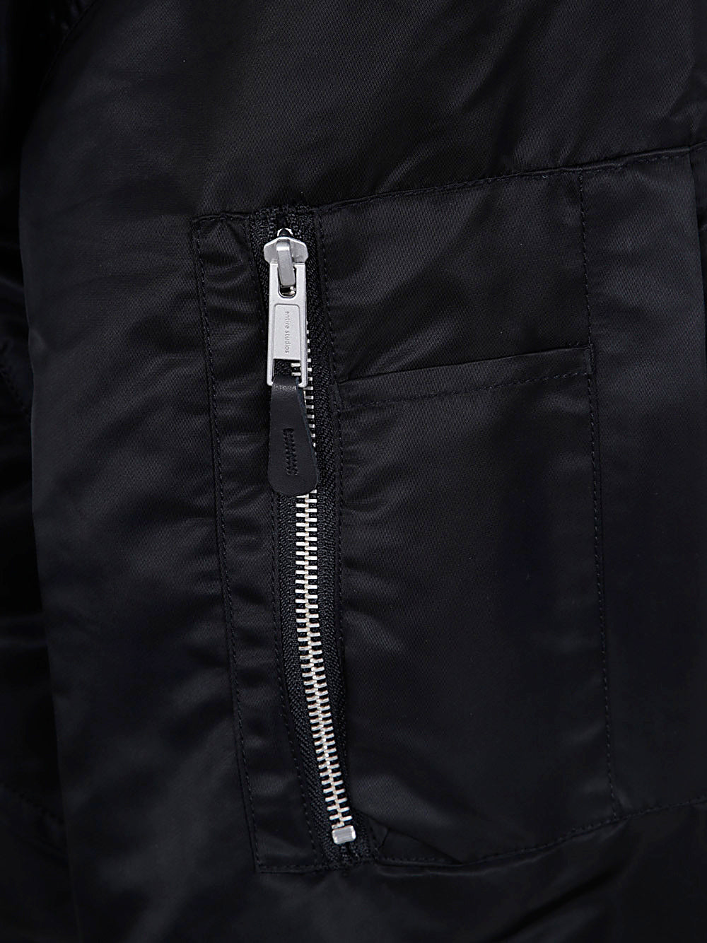 ENTIRE STUDIOS Women's Hooded Broad Bomber Jacket