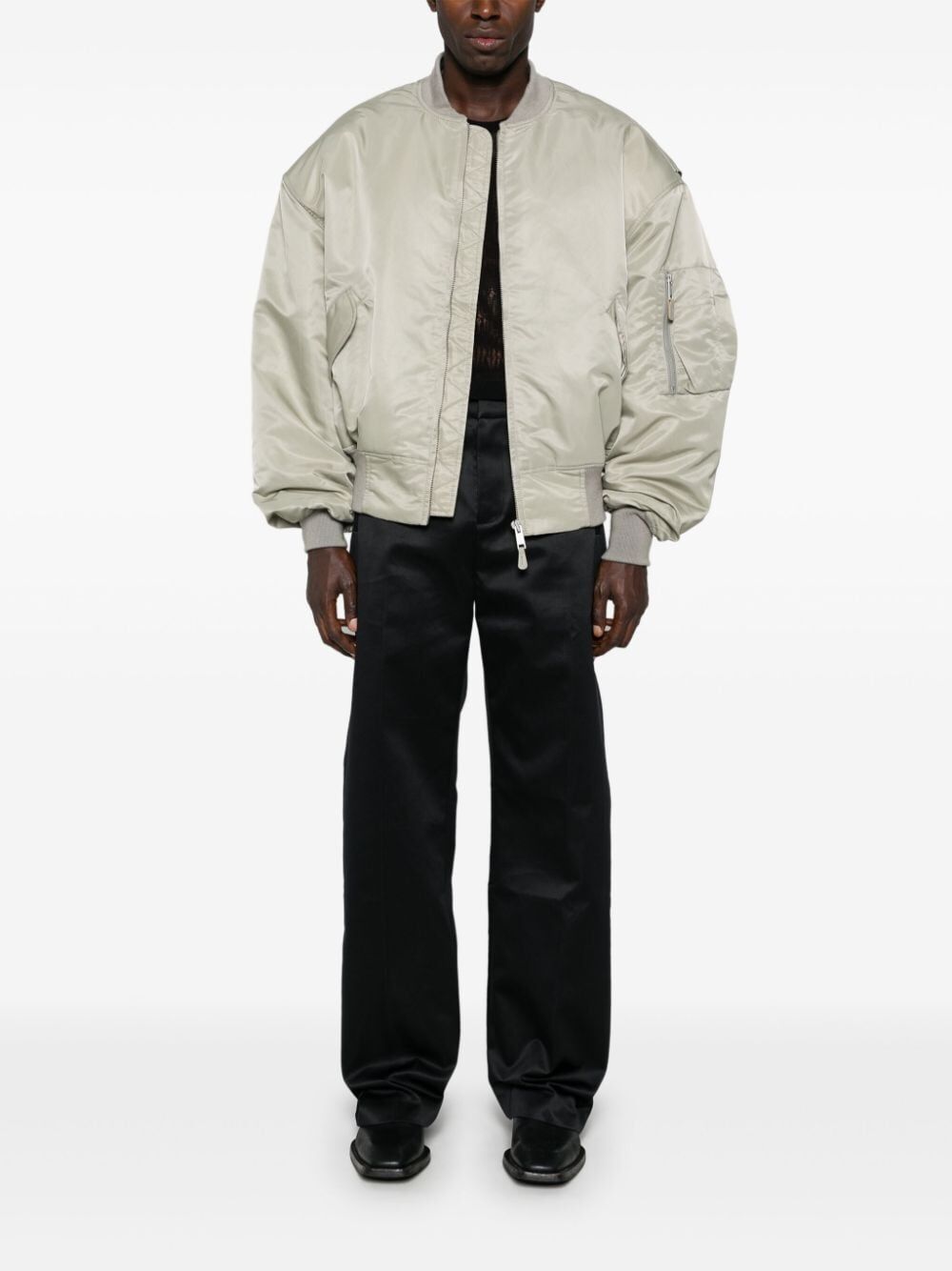 ENTIRE STUDIOS Oversized Broad Bomber Jacket