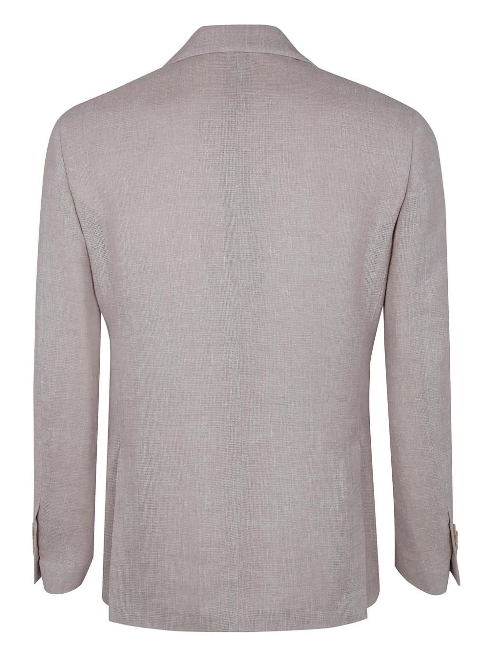 LARDINI Linen Wool Blend Jacket for Men - Spring/Summer 2025
