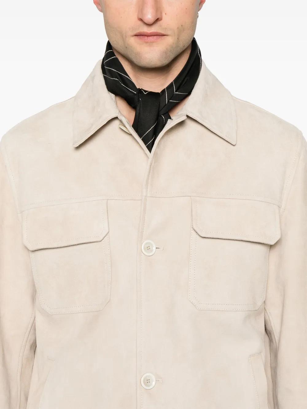 LARDINI 100% Lea Mini Coats for Men