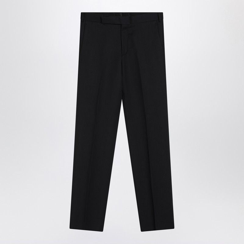LARDINI Classic Virgin Wool Pants for Men - SS25