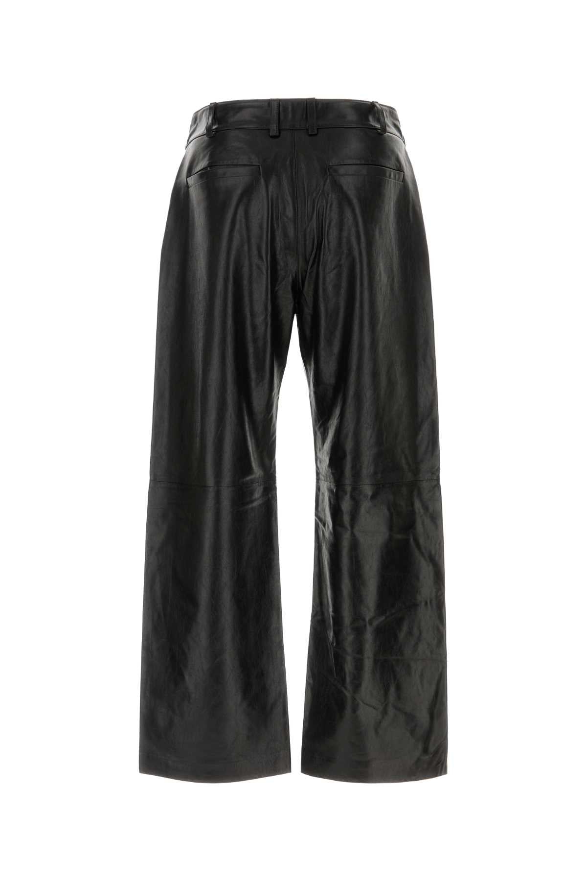 ENTIRE STUDIOS Straight Leg Leather Pant - Unisex