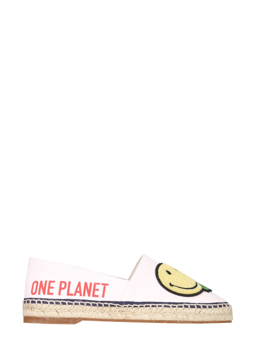 DSQUARED Organic Canvas Espadrille with Jute Sole (2.5)