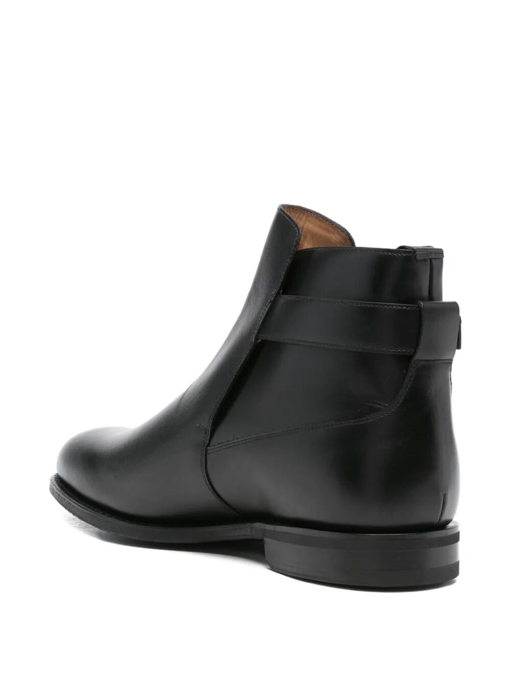 CHURCH'S Buckle-Fastening Leather Ankle Boots for Men