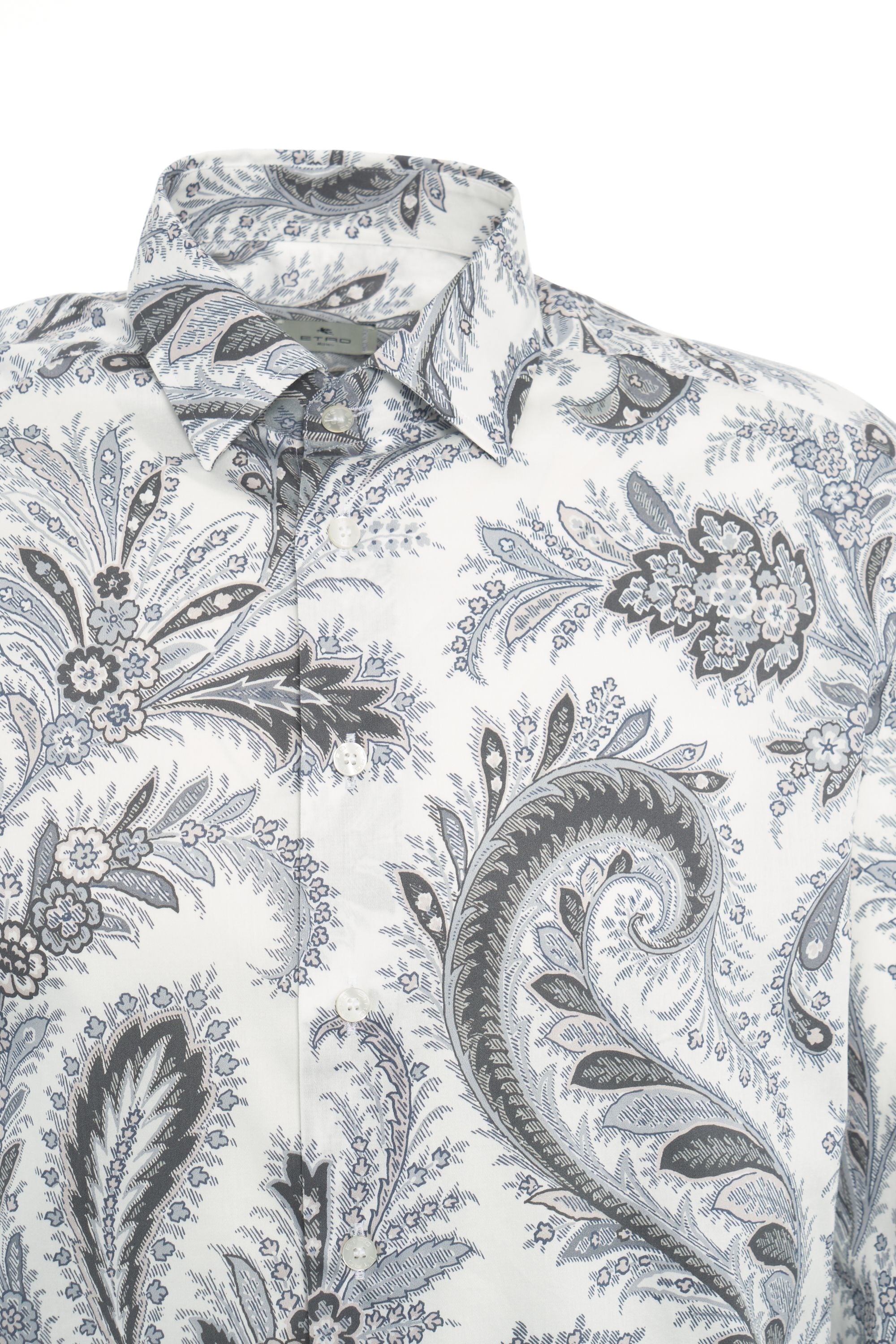 ETRO Paisley Print Long-Sleeve Shirt for Men