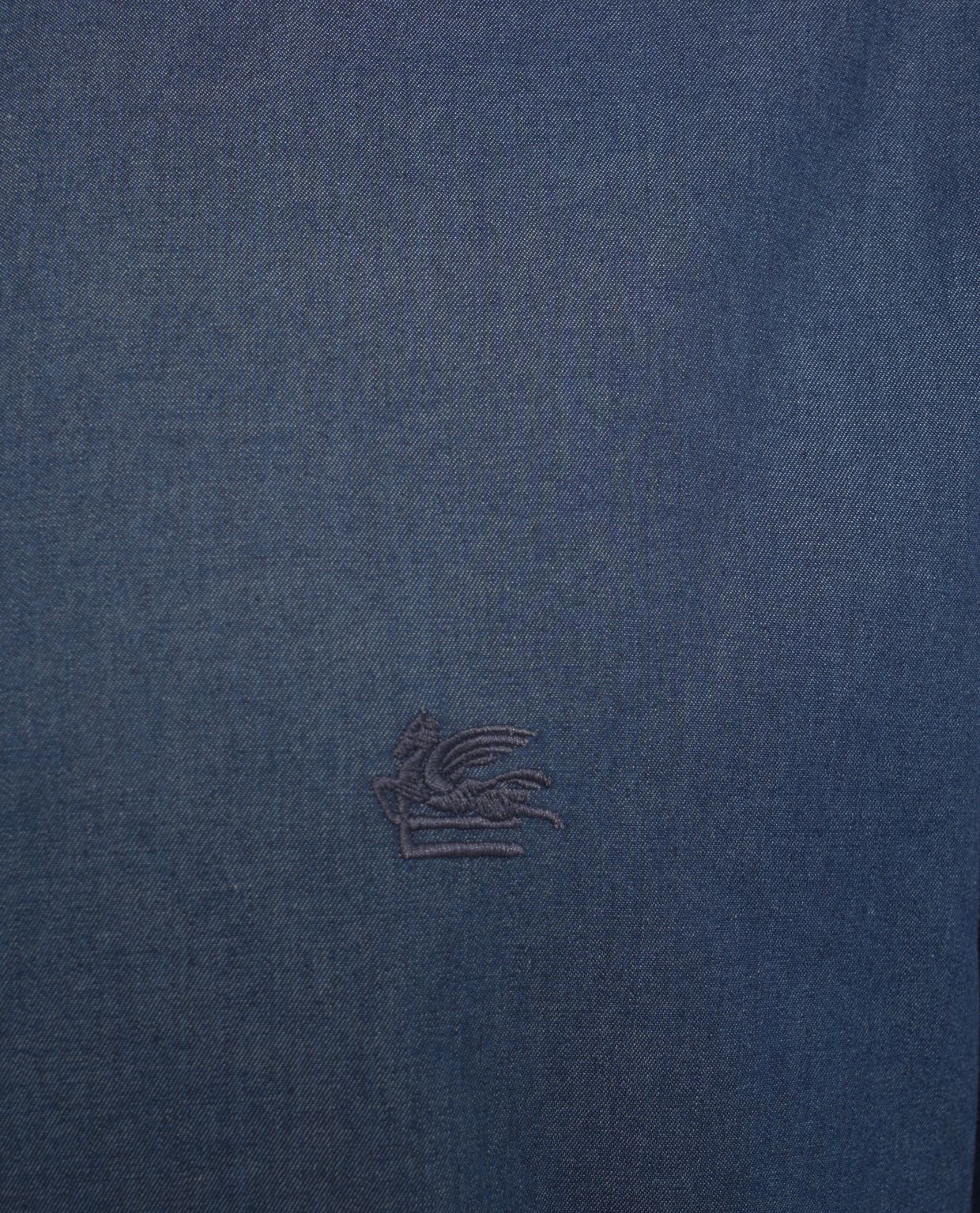 ETRO Classic Embroidered Logo Button-Down Shirt for Men