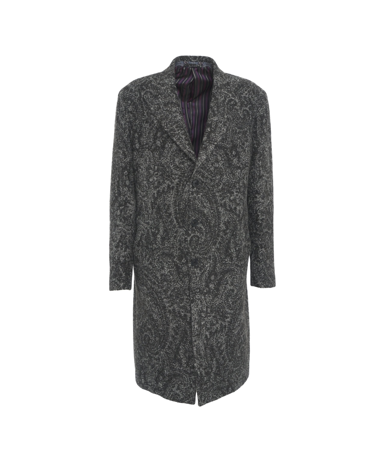 ETRO Elegant Misto Wool Jacquard Jacket for Men