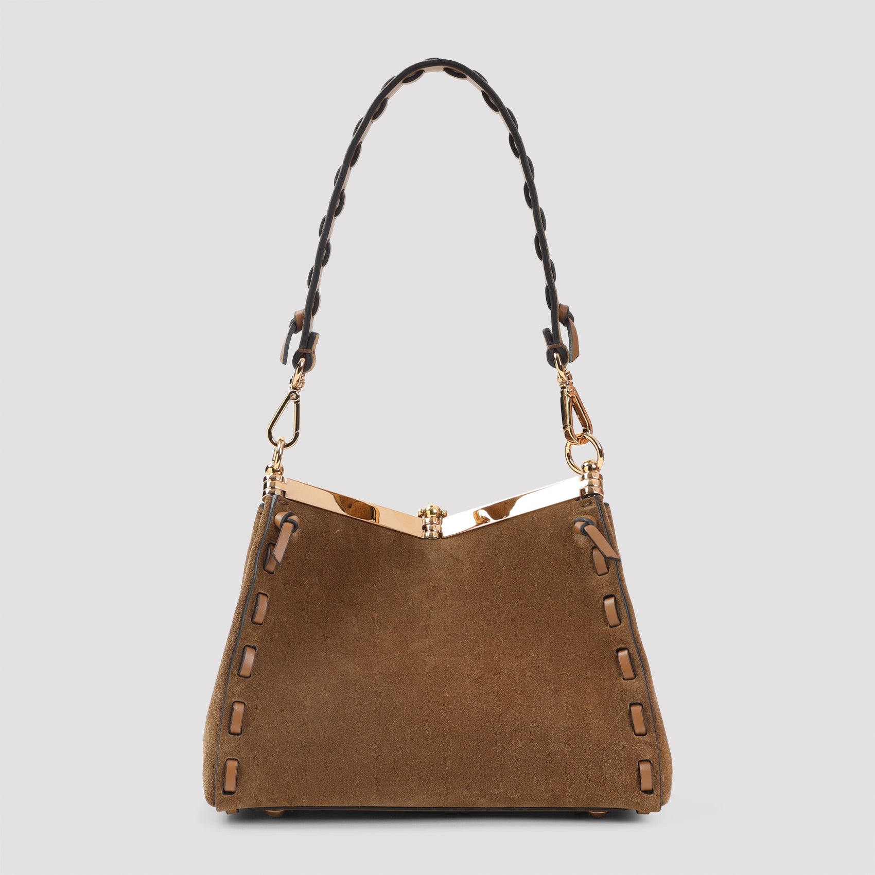 ETRO Mini Suede Leather Shoulder Handbag - Chic Elegance for FW25