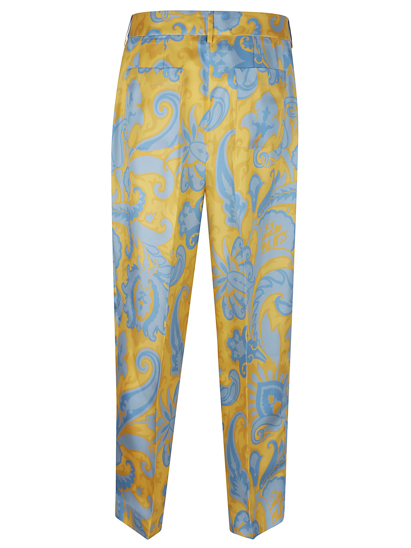ETRO Elegant Silk Trousers for Women - Spring Summer 2025