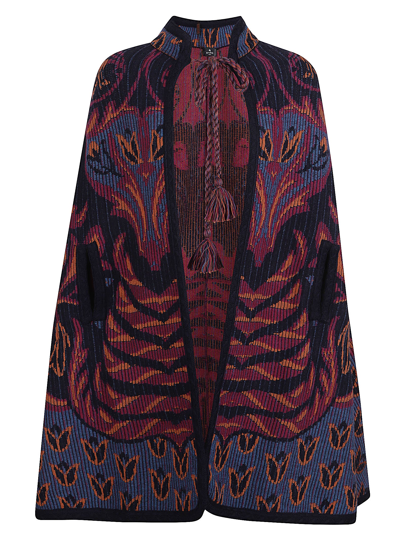 ETRO Luxurious Wool Blend Cape for Women - Fall Winter 25/26