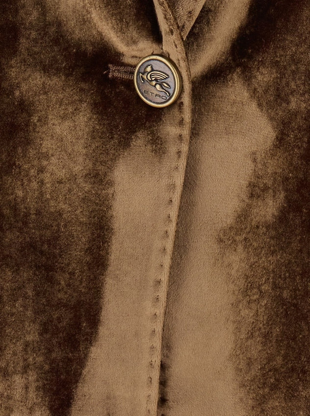 ETRO Elegant Straight Cut Jacket - FW25