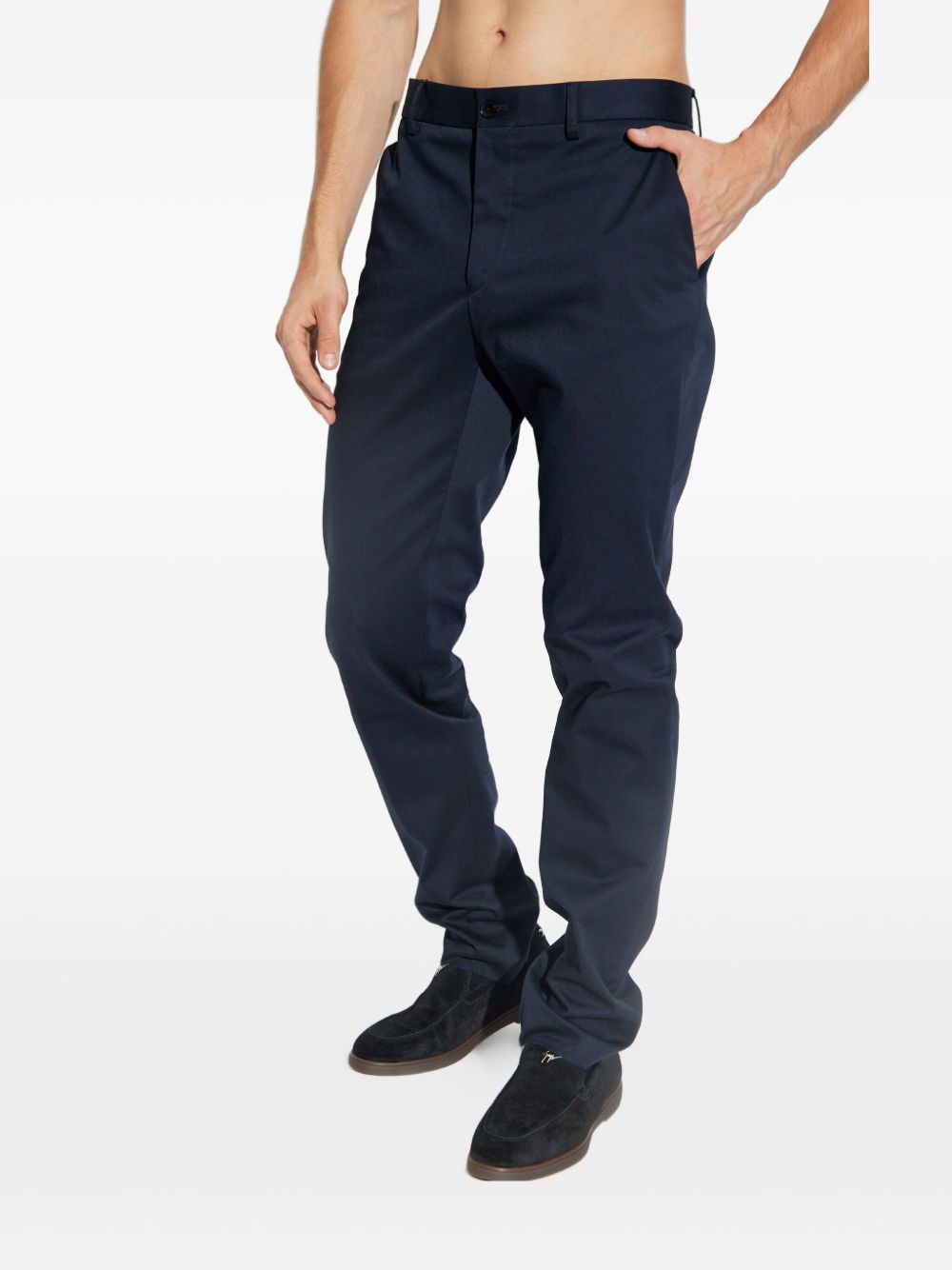 ETRO Men's Stretch Cotton Trousers - FW25 Fit