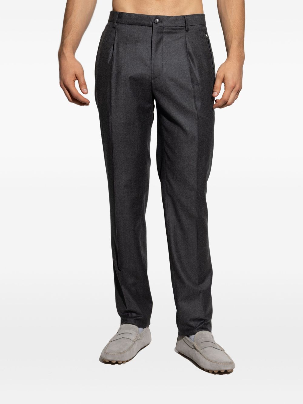 ETRO Elegant One-Pleat Trousers for Men - FW25