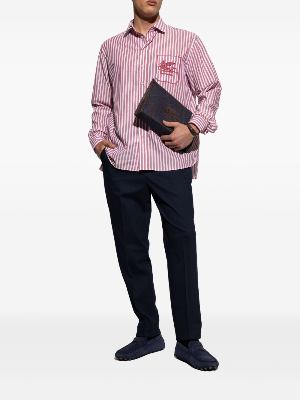 ETRO Stylish Striped Shirt for Men - Size S