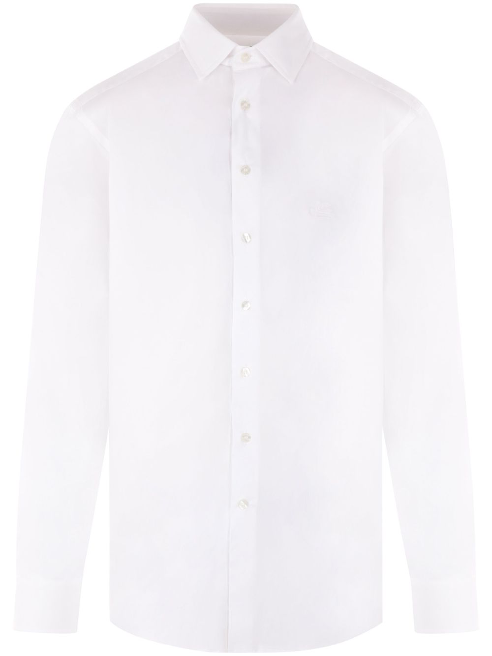 ETRO Stylish Long-Sleeved Stretch Cotton Shirt for Men