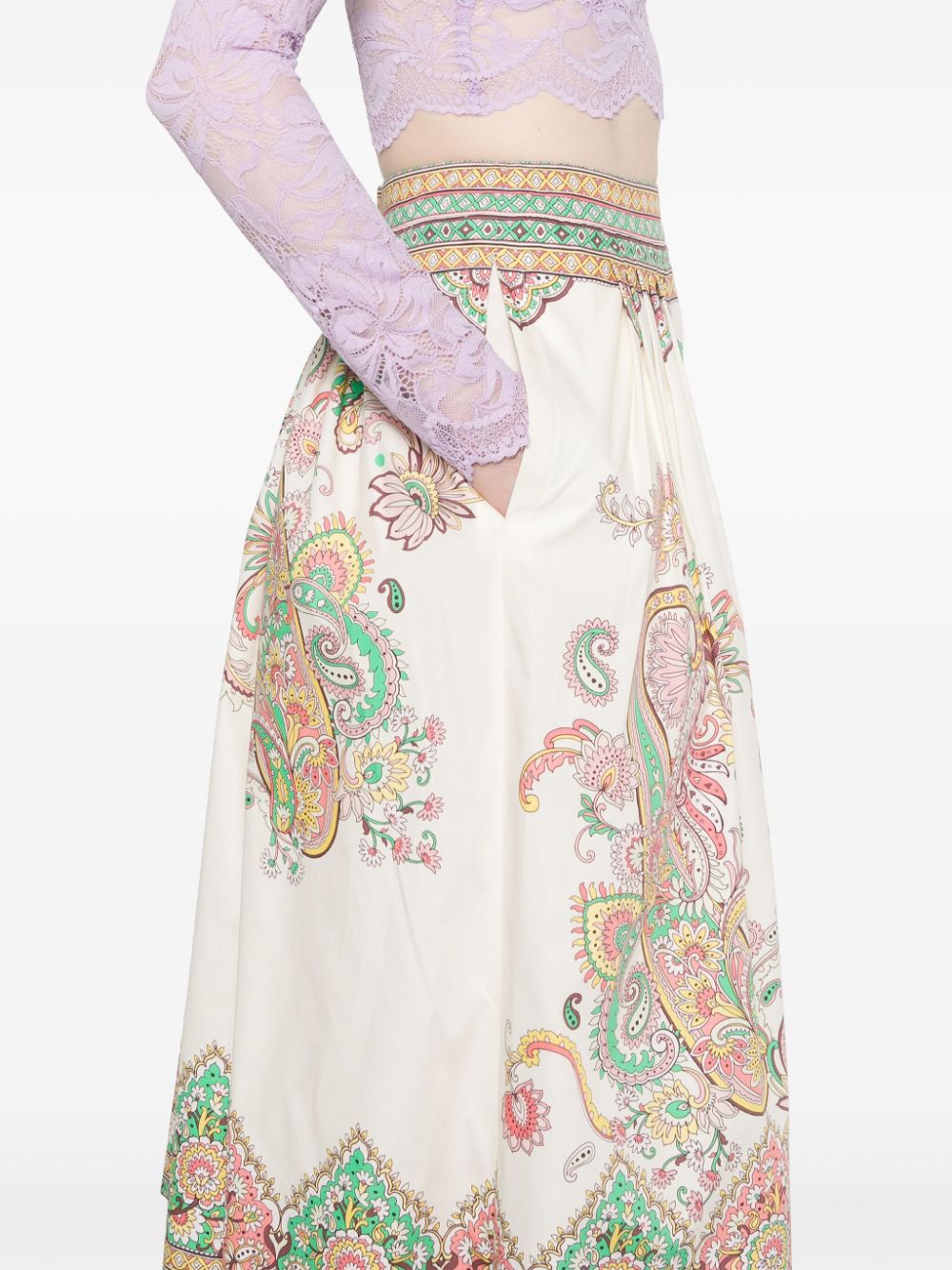 ETRO Stylish Midi Skirt for Women - Spring Summer 25
