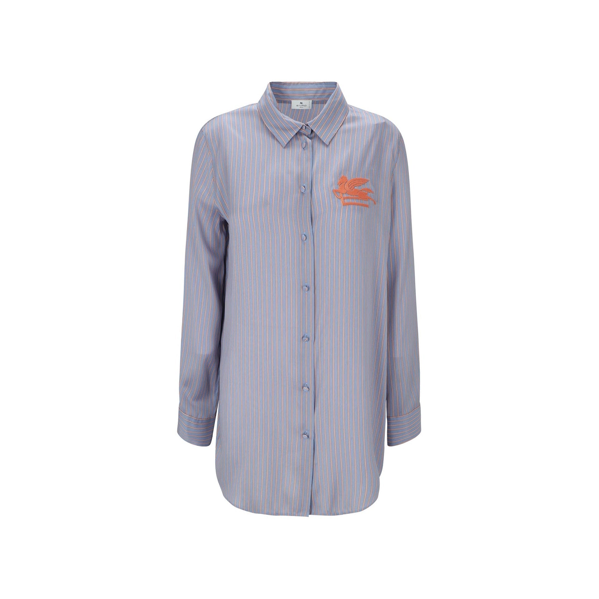 ETRO Luxurious Striped Silk Shirt for Women