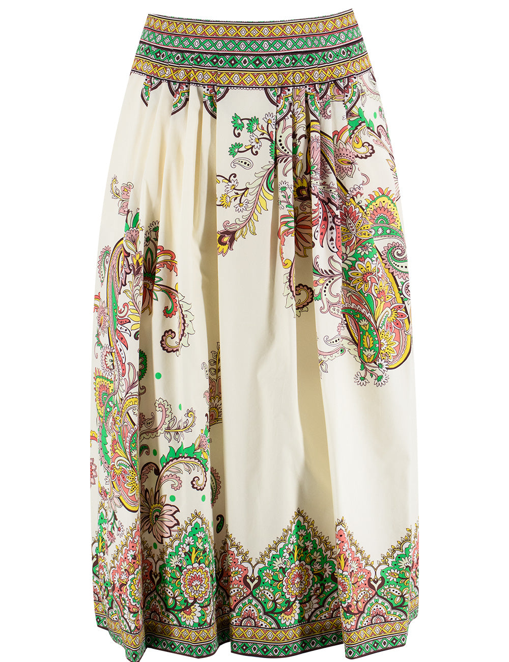 ETRO Stylish Midi Skirt with Paisley Motif