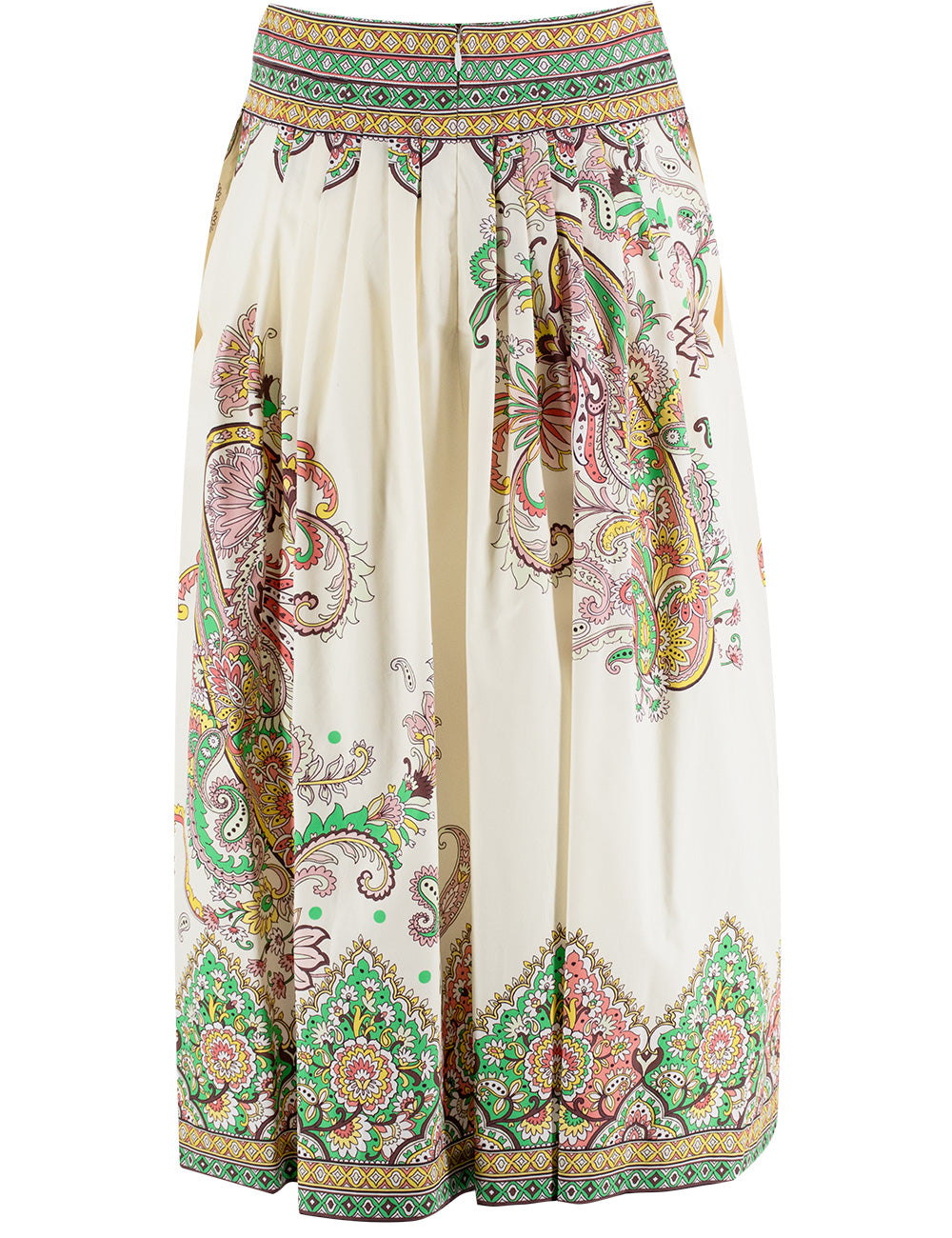 ETRO Stylish Midi Skirt with Paisley Motif