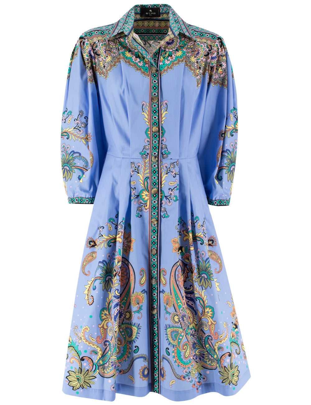 ETRO Printed Chemisier Dress for Women - Spring Summer 25
