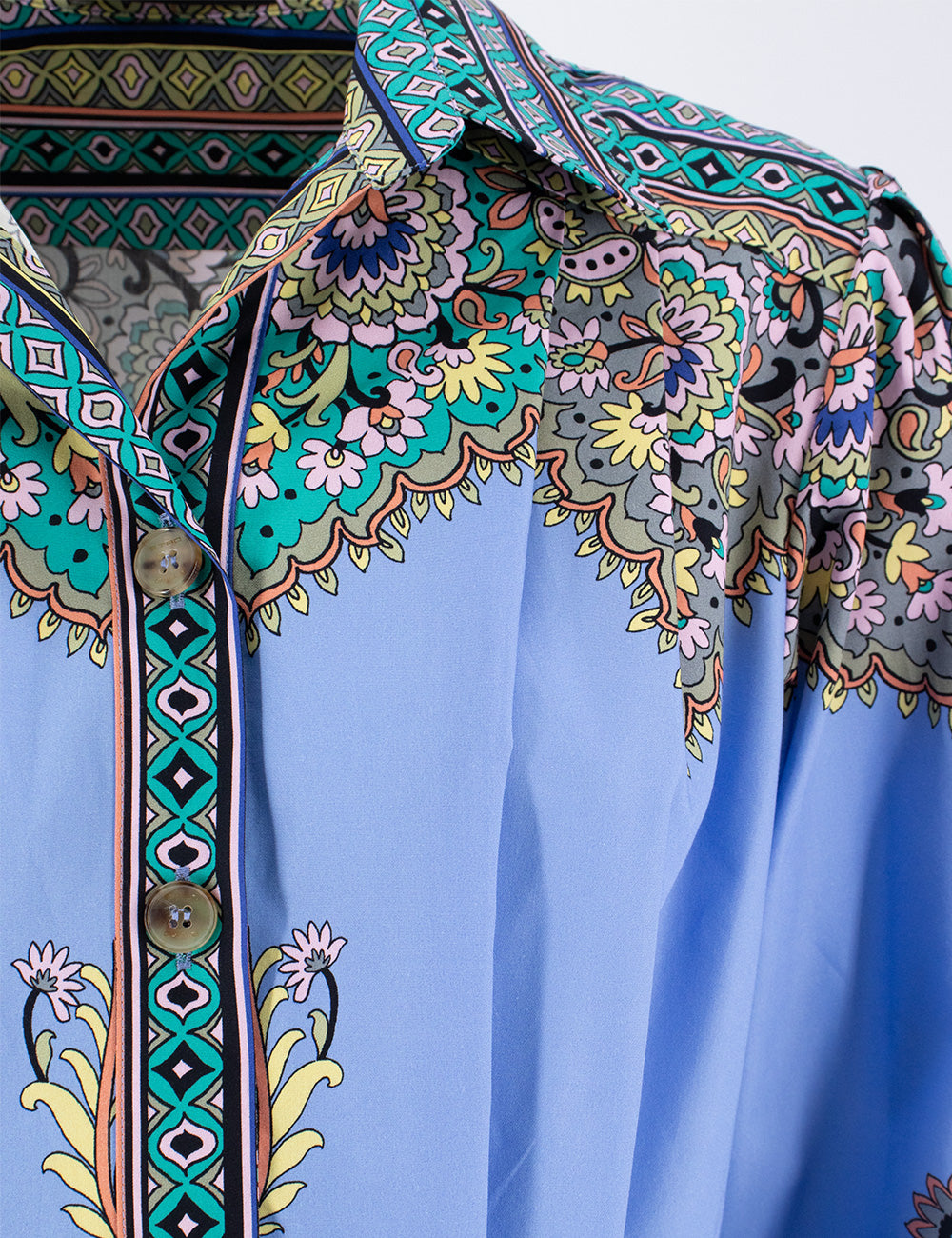 ETRO Printed Chemisier Dress for Women - Spring Summer 25