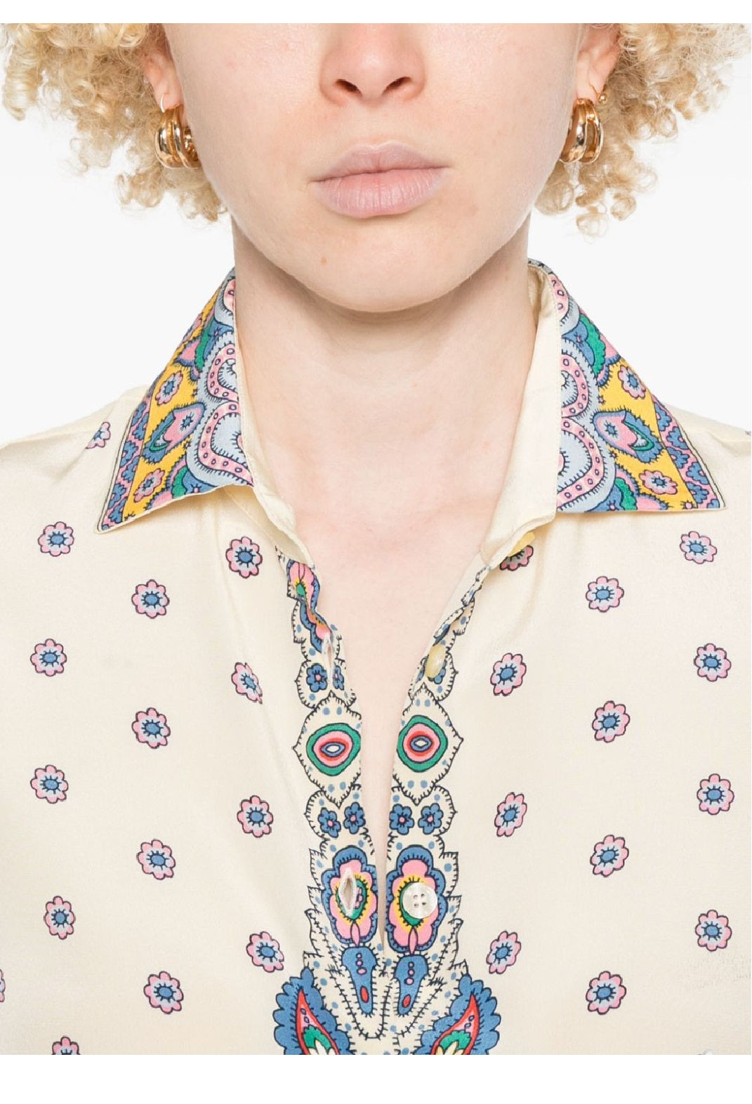 ETRO Silk Women's Mini Shirt