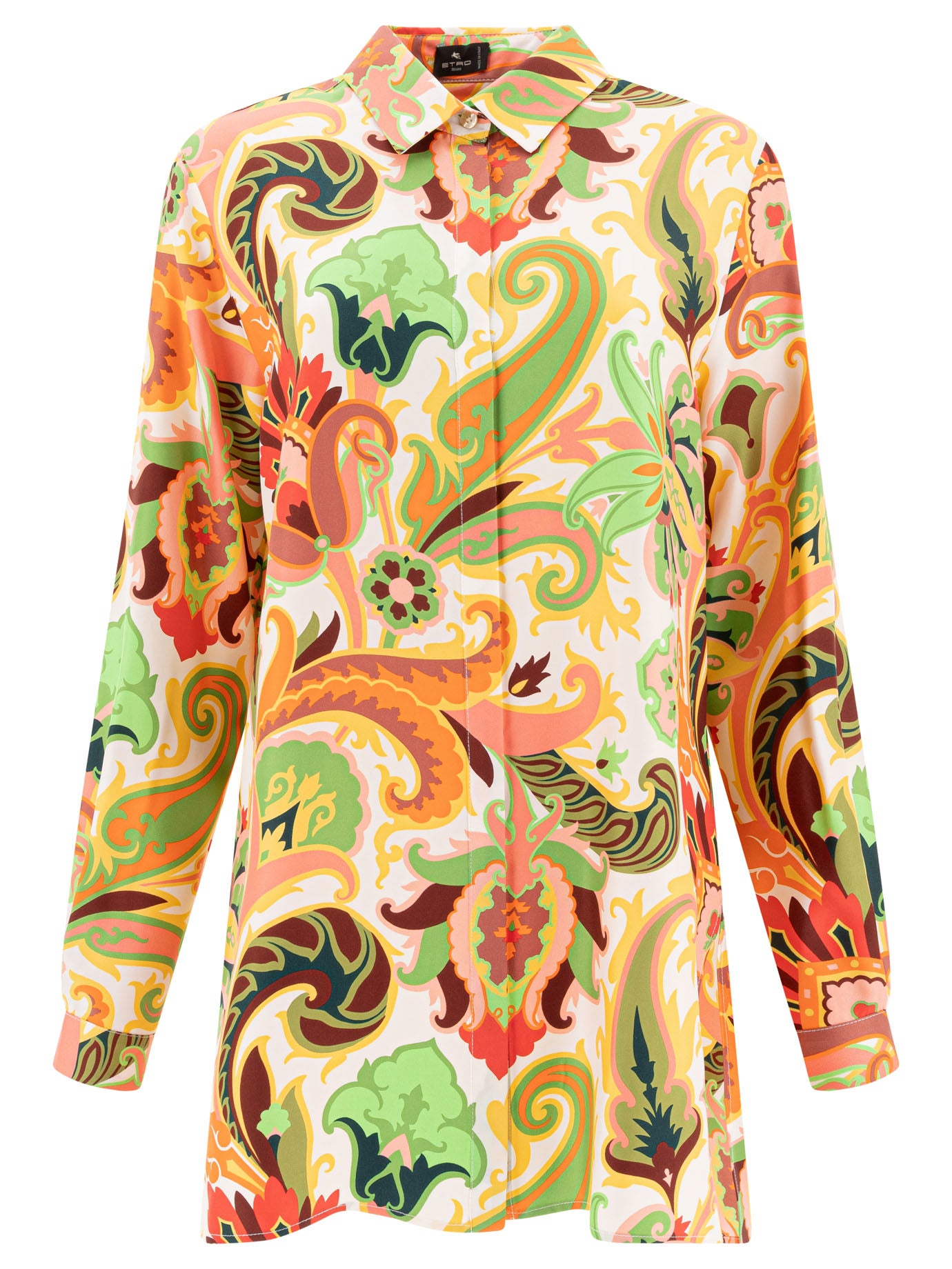 ETRO Silk Paisley Shirt - Women’s Classic Fit