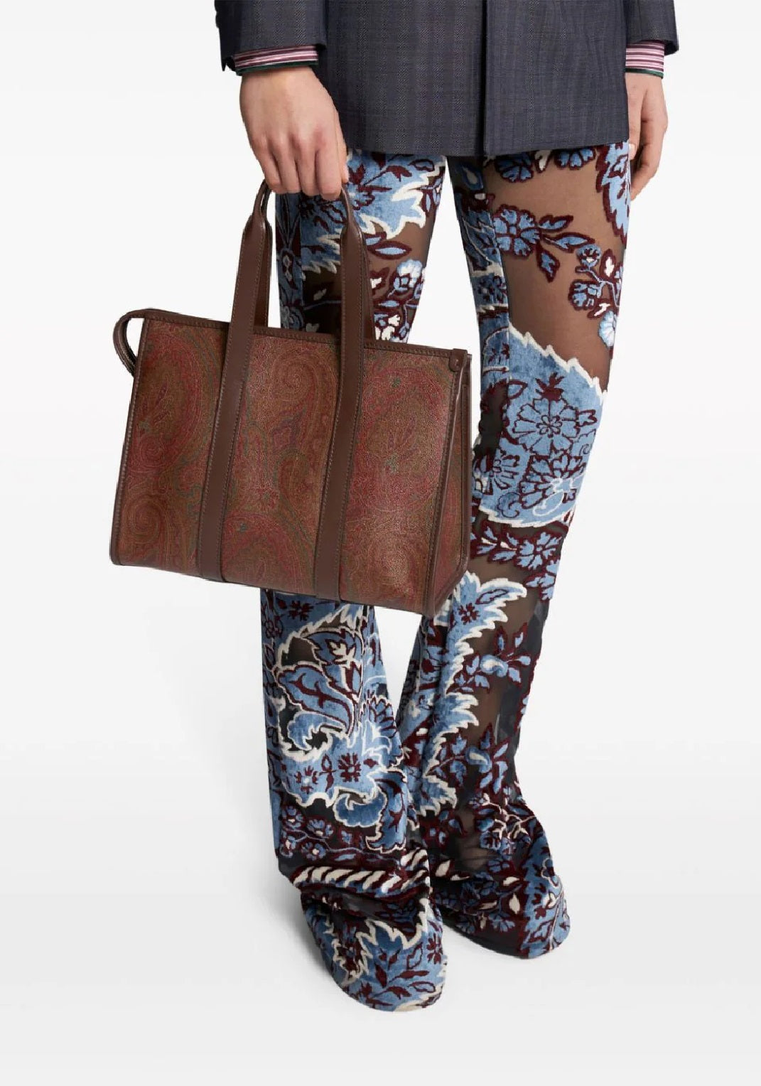 ETRO Chic Top Handle Bauletto Mini Handbag