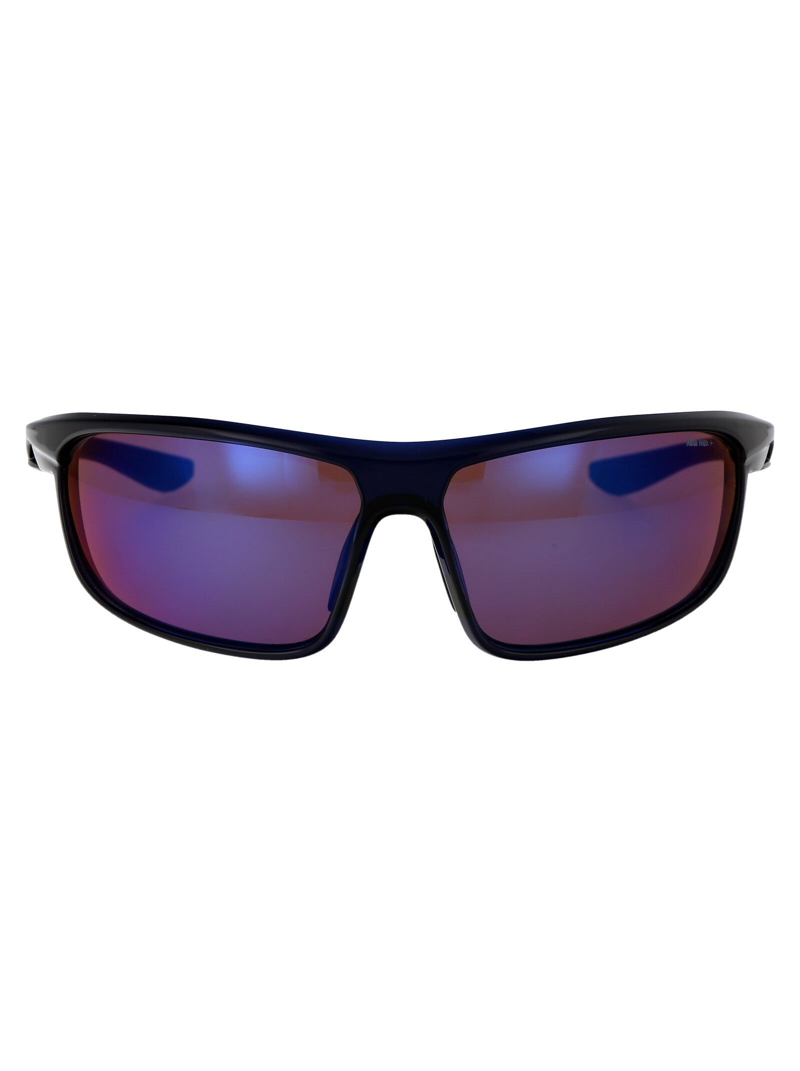NIKE Road Acetate Sunglasses with Blue Mirror Lens