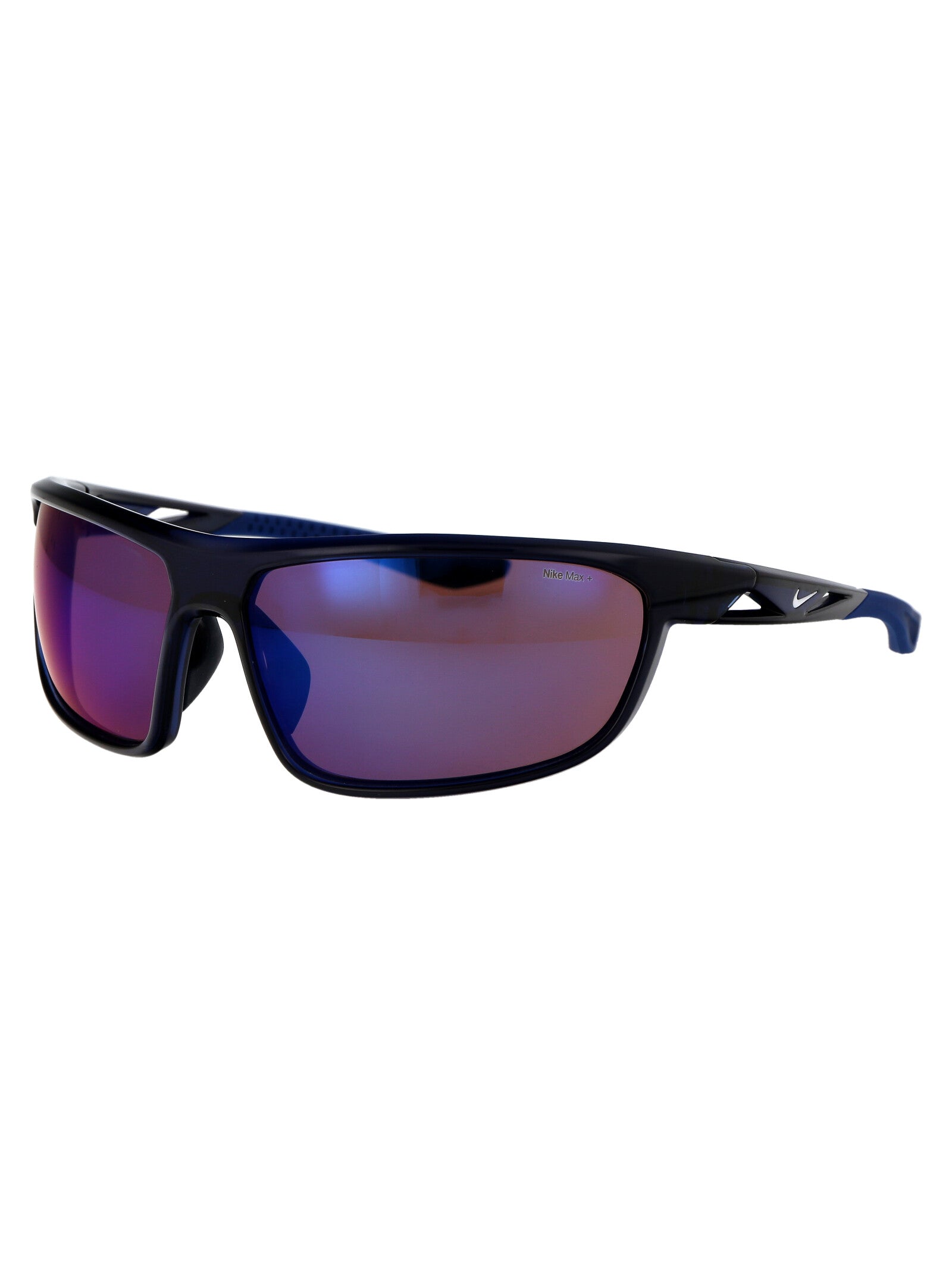 NIKE Road Acetate Sunglasses with Blue Mirror Lens