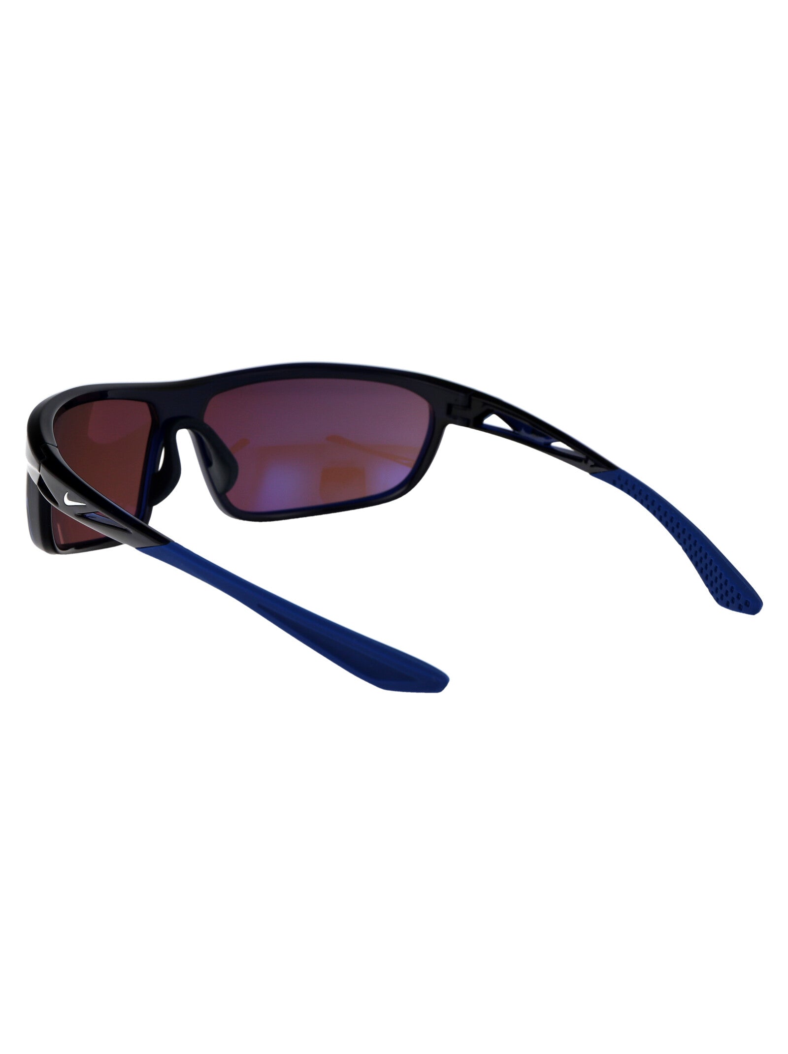 NIKE Road Acetate Sunglasses with Blue Mirror Lens