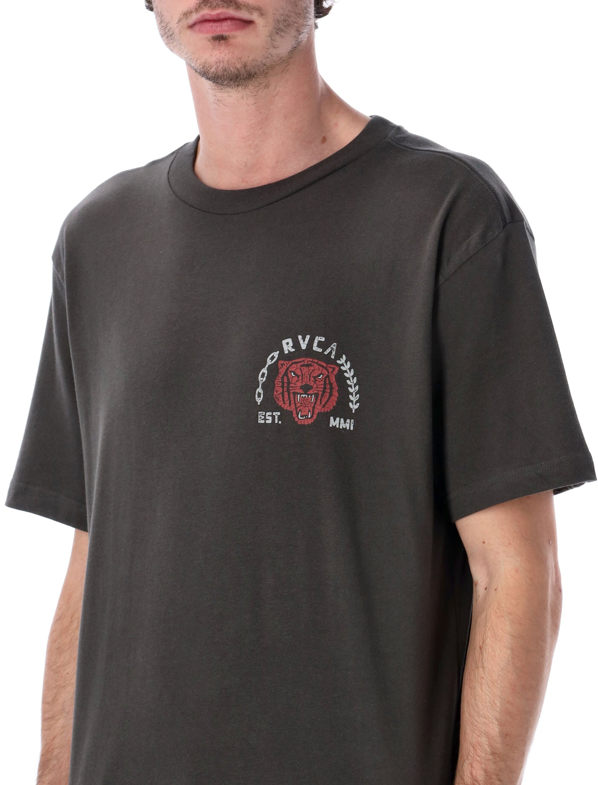 RVCA Men's Squadron Short Sleeve T-Shirt - Large