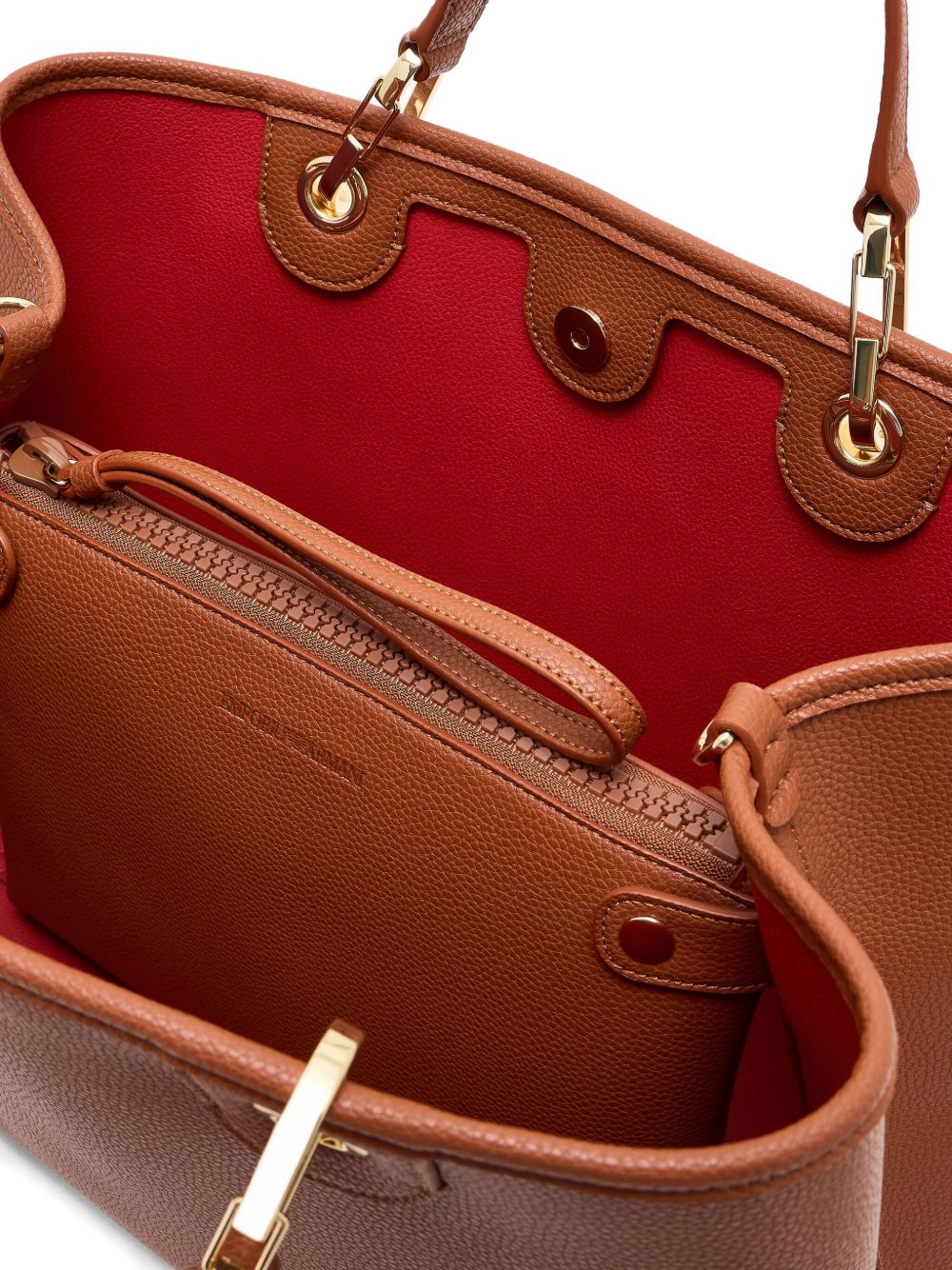 EMPORIO ARMANI Medium Shopping Handbag with Top Handles