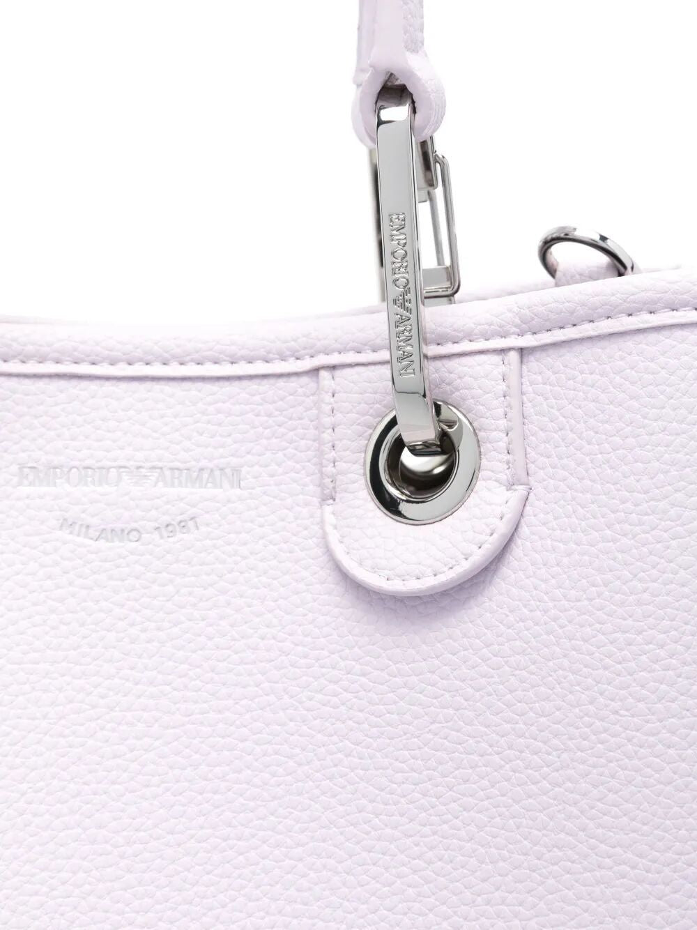 EMPORIO ARMANI Polyurethane Shopping Handbag - Mini Size