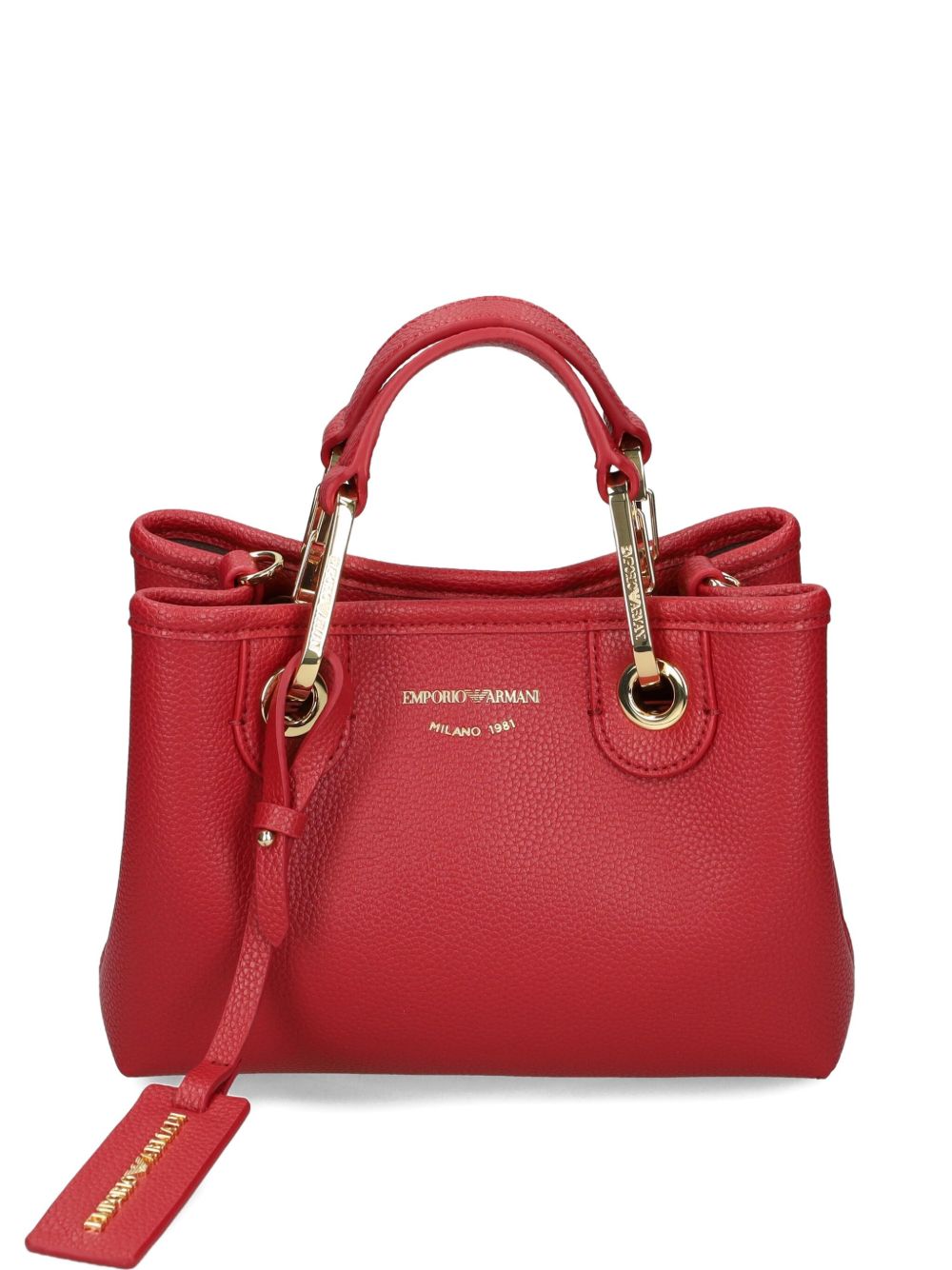 EMPORIO ARMANI Mini Shopping Handbag with Detachable Strap