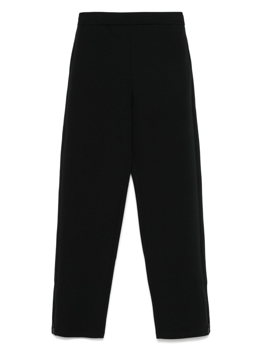 EMPORIO ARMANI Women's Cotton Trousers with Ankle Zips
