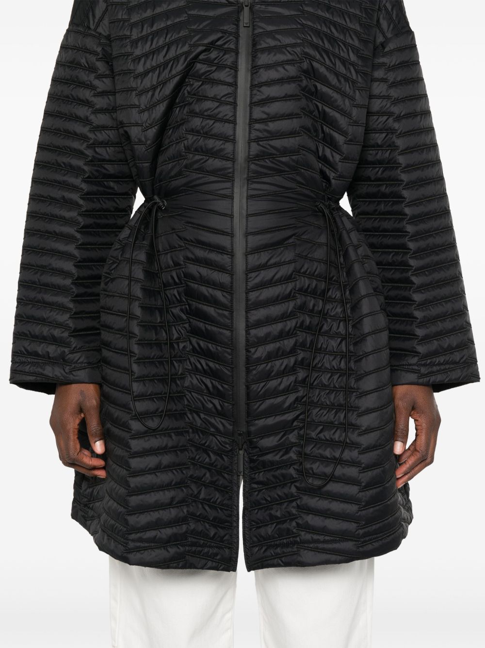 EMPORIO ARMANI Nylon Midi Jacket for Women