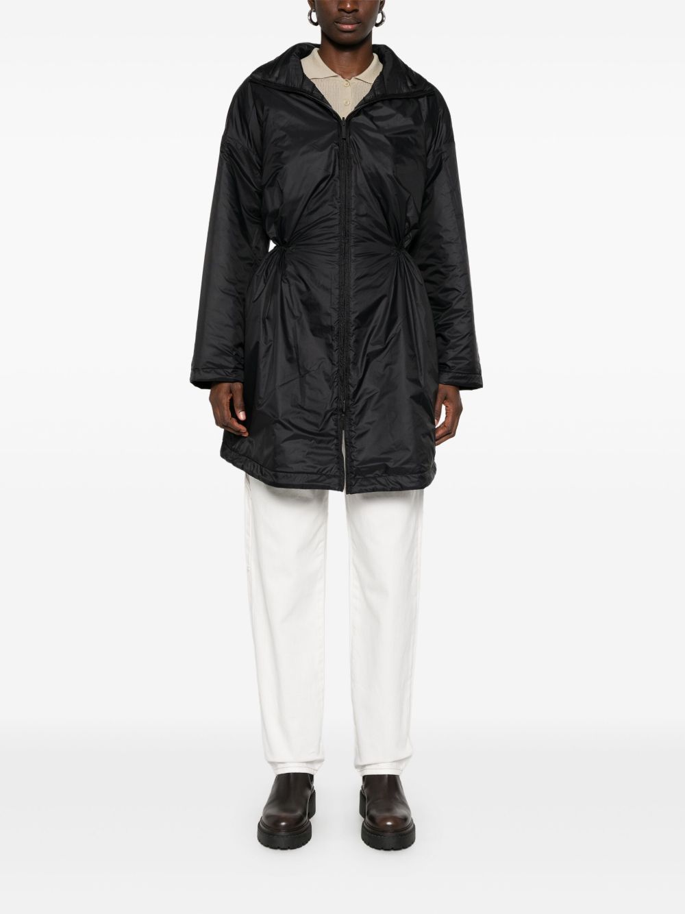 EMPORIO ARMANI Nylon Midi Jacket for Women