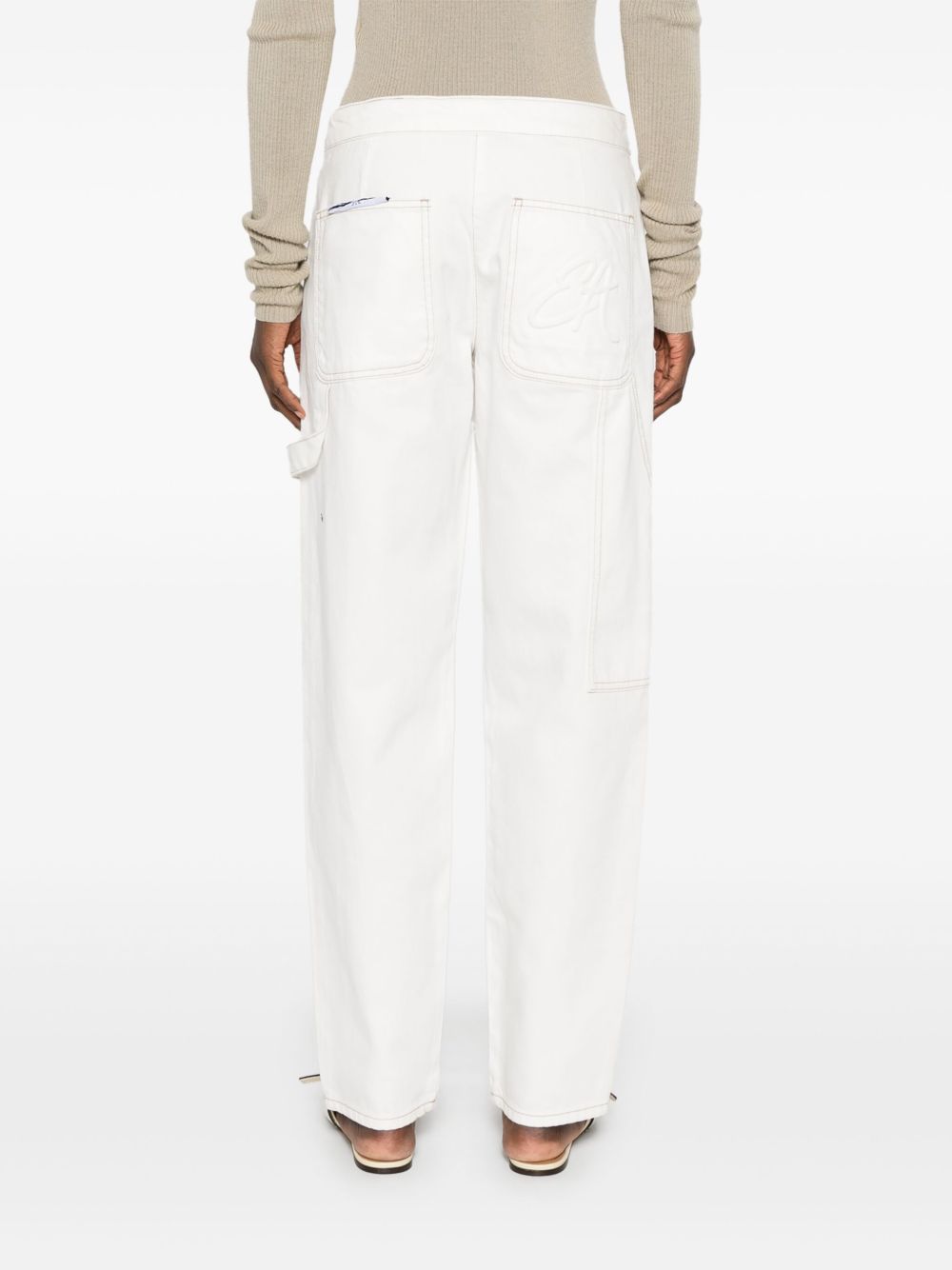 EMPORIO ARMANI Women's Cotton Trousers