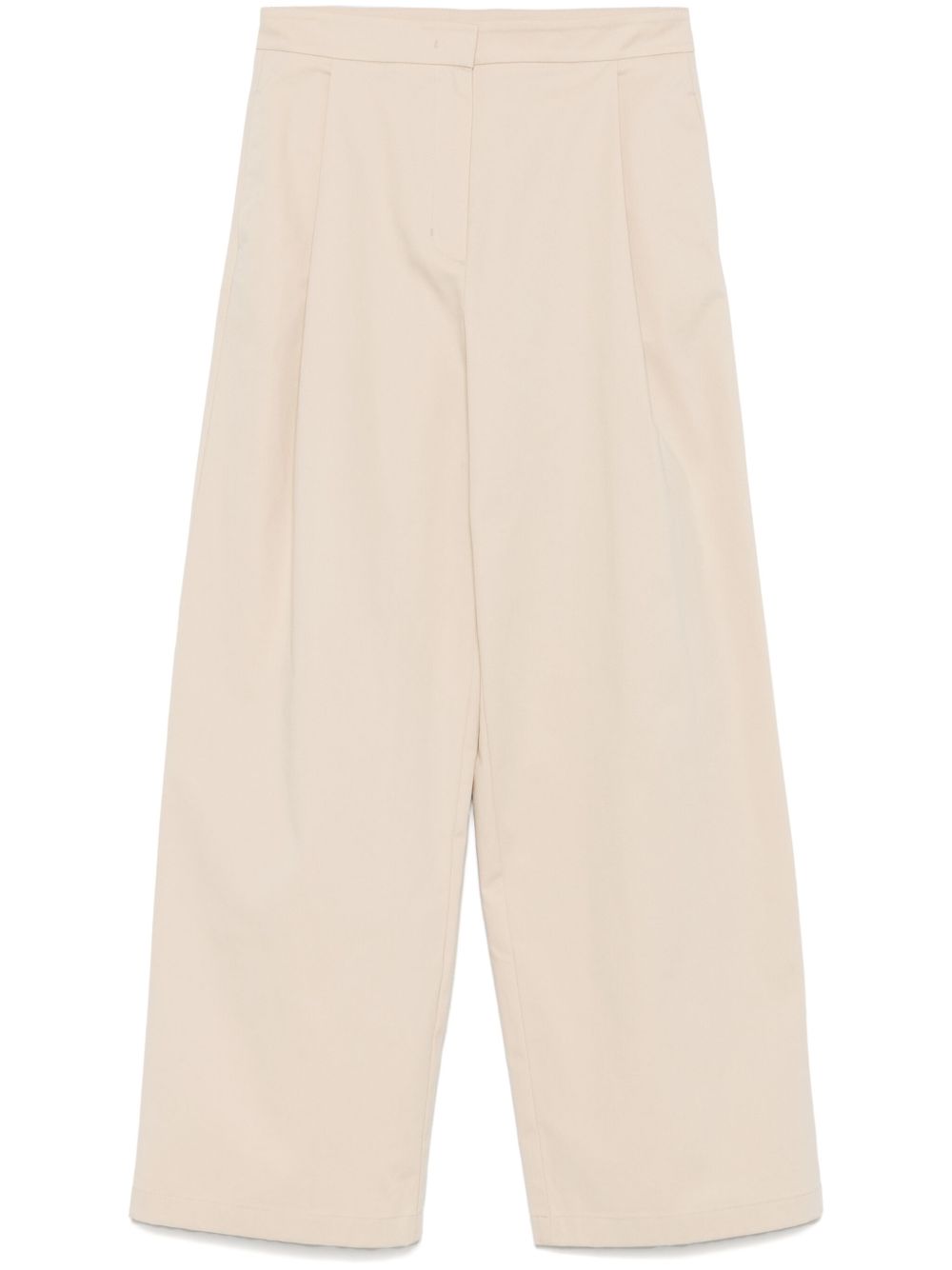EMPORIO ARMANI Wide-Leg Trousers for Women - Spring/Summer 2025