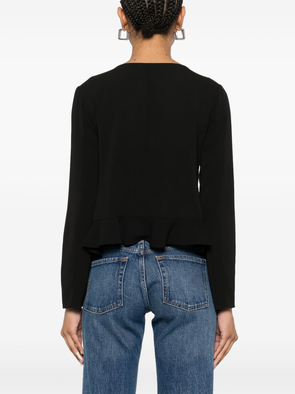 EMPORIO ARMANI Stylish Cotton Blend Blazer