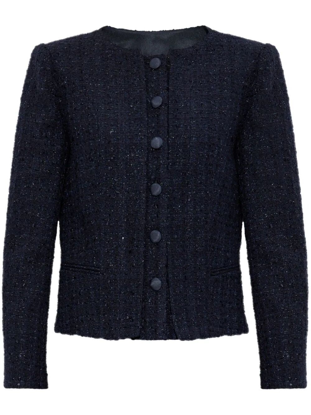 EMPORIO ARMANI Chic Tweed Jacket for Women